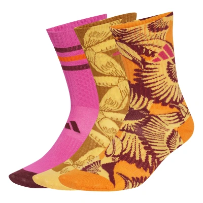 Image de adidas Performance FARM 3 Pairs Chaussettes de sport bright orange semi spark lucid fuchsia, Femme, Taille: 46 48
