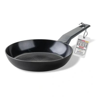 Image de FACKELMANN Statement Poêle 20 cm avec revêtement en céramique Aluminium recyclé anti adhésif Structure de fond nid d&#039;abeille Pour tous les types feux, y compris