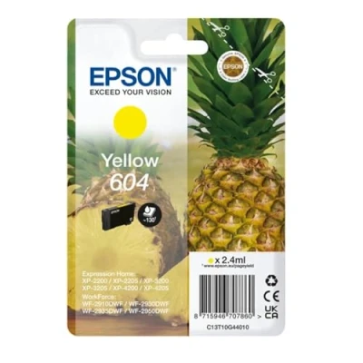 Image de Epson Cartouches d&#039;encre de Marque modèle Cartouche Originale 604 Jaune