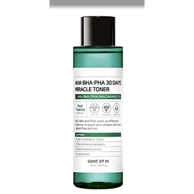 Image de SOME BY MI AHA BHA PHA 30 DAYS MIRACLE Toner (150ml) cosmétique fonctionnel