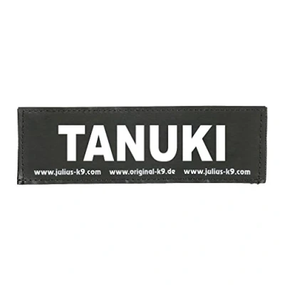 Image de Tanuki 162LR K 08200 Lot de 2 Patchs interchangeables pour Harnais Taille S réfléchissant Phosphorescent, 1 Paire