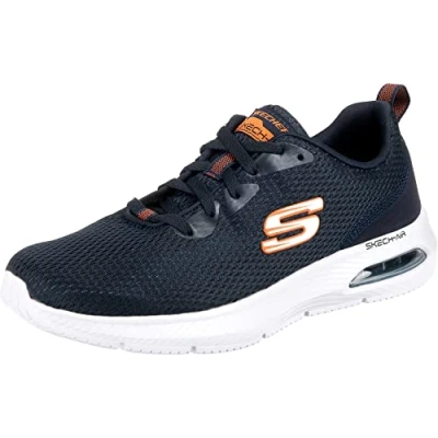 Image de Skechers Homme Dyna air Baskets, Noir Black Mesh Charcoal Trim Bkcc, 45.5 EU