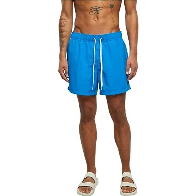 Image de Build Your Brand Short de Bain Maillot, Bleu Cobalt, XL Homme