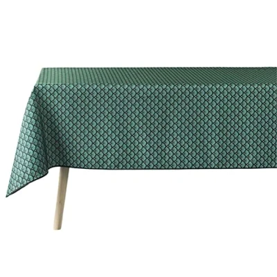 Image de douceur d&#039;intérieur, Nappe Rectangle (150 x 240 cm) Artchic Vert, Polyester Imprimé