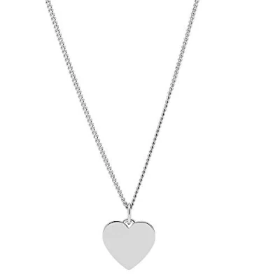 Image de Fossil Collier, Femme, Taille: One Size, Silber