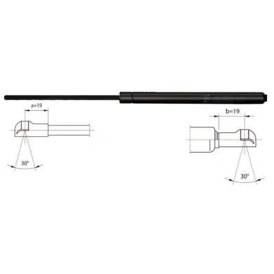 Image de METZGER 2110387 Vérin De Capot 400 VOLVO: S80 I, V70 2, S60 I