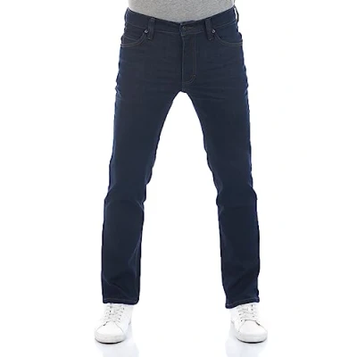 Image de MUSTANG Pantalon jean pour les hommes, coupe droite, extensible, style denim, bleu, noir, tailles w30, w31, w32, w33, w34, w36, w38, w40, 40W / 34L