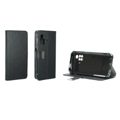 Image de caseroxx Coque pour Blackview BV9200 Rabat Housse Étui de Protection Antichoc Smartphone (Coque Coloris Noir)