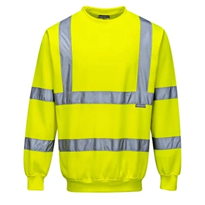 Image de Portwest Sweatshirt Haute Visibilité, Couleur: Jaune, Taille: 4XL, B303YER4XL