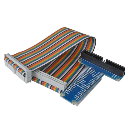 Image de WINGONEER Carte d&#039;extension RPi GPIO Breakout + Câble Ruban pour Raspberry Pi 3 2