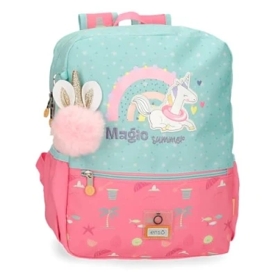 Image de Enso Magic Summer Sac à Dos de Promenade Multicolore 25 x 32 12 cm Polyester by Joumma Bags, Multicolore,