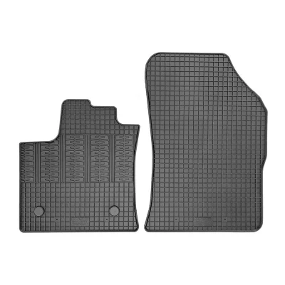 Image de AutoStyle CK RRE03 Ensemble de tapis sol caoutchouc avant 2 noir RENAULT: Express Van