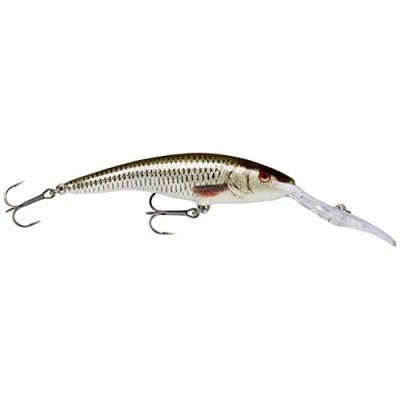 Image de Rapala Live Roach Deep Dancer Leurre Balsa avec Bavette Matériel de Pêche d’Eau Douce Prof Nage 9m Taille 11cm / 22g Fabriqué en Estonie Unisex Adult, 11 cm 22 g