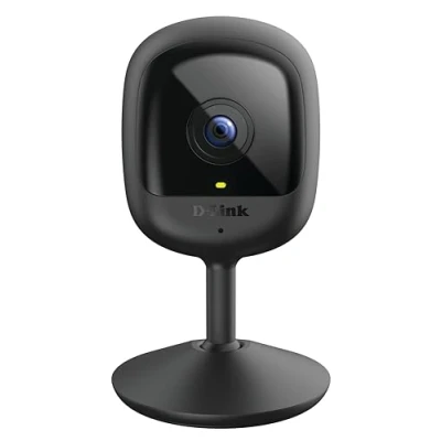 Image de D Link DCS 6100LHV2 caméra Wi FI Full HD, 1080p, Vision Nocturne, Carte SD/Cloud, détection Son/Mouvement, Audio bidirectionnel, accès Distance Via Application, Compatible Alexa et Google Assistant