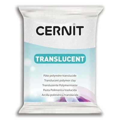 Image de CERNIT CE0920056005C Un Pain de Pâte Polymère Translucide à Modeler Cuire Couleur Bloc 56 g