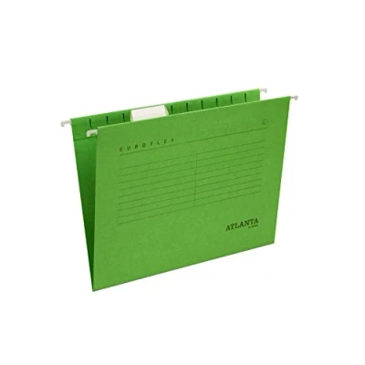 Image de Jalema 2652742500 Dossier suspendu Euroflex format A4 Vert lot de 25 pièces