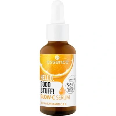 Image de essence HELLO, GOOD STUFF! GLOW C SERUM, polissant, avec vitamines, protecteur, naturel (30ml)