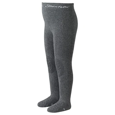 Image de Sterntaler Fille Collants Bas Autofixants, Gris (Anthrazit Mélange 592), 80 (Taille fabricant: 12 18 moiss) EU