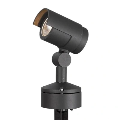 Image de LED Luminaire extérieur Beatrix (Moderne) en Noir Aluminium (1 lampe,à), Lampe sur piquet