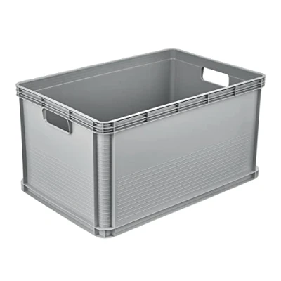 Image de keeeper Boîte de Transport, Empilable, en Polypropylène, 64 L, Robert, Nordic Grey