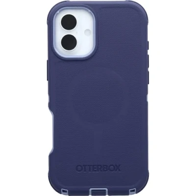 Image de OtterBox Coque Defender Series MagSafe pour iPhone 16 Plus, Antichoc, résistante aux Chutes, Ultra Robuste, de Protection, supporte 7X Plus Chutes Que la Norme Militaire, Violet