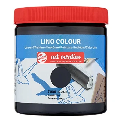 Image de Talens Art Creation Lino Colour Jar 250 ml Black 7000