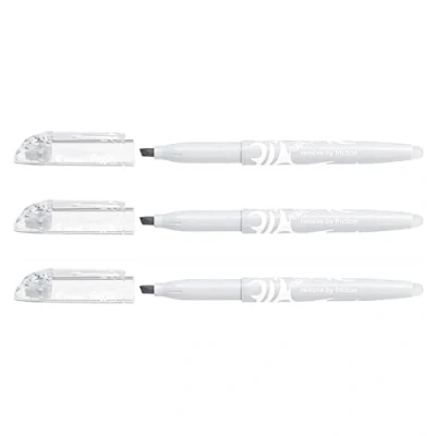 Image de PILOT Lot de 3 Surligneurs FRIXION light Natural Pointe biseautée gris
