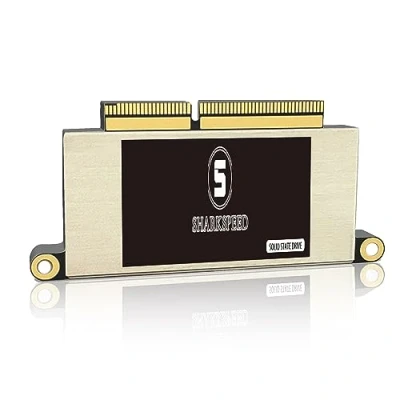 Image de S SHARKSPEED SSD 1To NVMe pour MacBook Pro A1708 M.2 PCIe Gen3.0x4 3D NAND Disque Dur Interne Compatible avec Retina 13&quot; A1708(2016 2017) EMC 3164/2978 Non Touch Bar