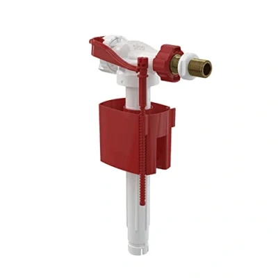 Image de AlcaDrain A160 3/8 Valve de remplissage universelle pour réservoir chasse d&#039;eau Robinet flotteur arrivée latérale 3/8&quot;