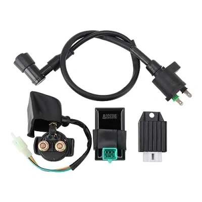 Image de GOOFIT CDI Box Bobine Régulateur Remplacement pour 50cc 70cc 90cc 110cc 125cc VTT Dirt Bike and Go Kart