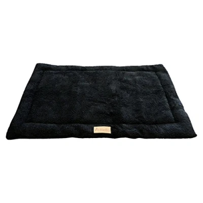 Image de Ellie Bo Sherpa Matelas en Polaire pour Cage et Caisse XL 106,7 cm Noir