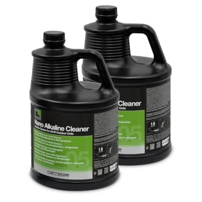 Image de Errecom Nano Alkaline Cleaner, Nettoyant Alcalin pour Unité Extérieure des Systèmes de Climatisation et Réfrigération, Formule Concentrée, 10 L (2 x 5 L)