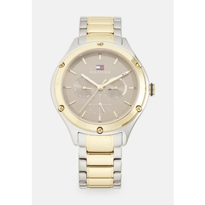Image de Tommy Hilfiger Montre silvercoloured/goldcoloured, Femme, Taille: One Size, Silver coloured/gold coloured