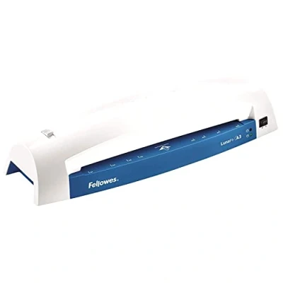 Image de Fellowes Lunar+ Plastifieuse A3 Pour Pochettes De Plastification 80 À 125 Microns Sans Bourrages Utilisation Modérée Bleu