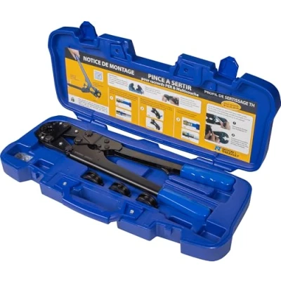 Image de Pince à Sertir pour raccords Multicouche et PER profil TH coffret NOYON &amp; THIEBAULT