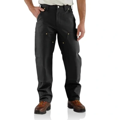 Image de Carhartt Pantalon de travail pour homme B01 Double face Utility Work, Noir , 31W x 30L