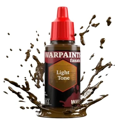 Image de The Army Painter Tone Washes Warpaints Fanatic Encres de loisirs 18 ml (lavage clair)