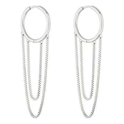 Image de Liebeskind Berlin N/A Boucles d&#039;oreilles silvercoloured, Femme, Taille: One Size, Silver coloured
