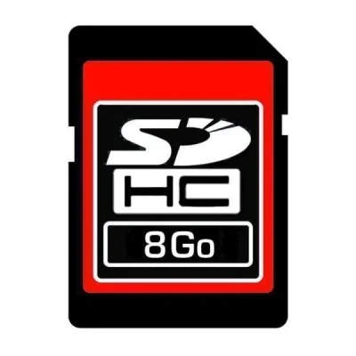 Image de Transcend Carte mémoire flash 8 Go Class 4 SDHC