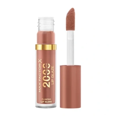 Image de Max Factor brillant à lèvres Full Shine 2000 calories, caramel, nourrissant avec acide hyaluronique et squalane, pulpeuse instantanée, non collante, parfum vanille lait, plus