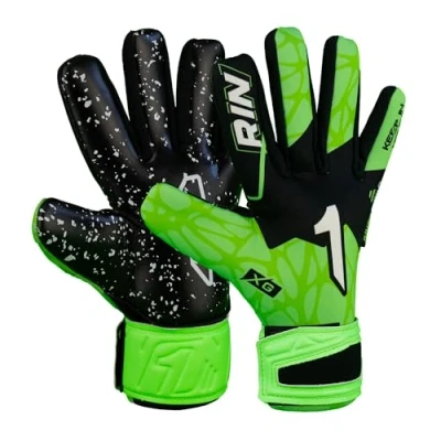 Image de Gants de gardien Rinat Dominius As Vert/Noir Respirant Confort ultime