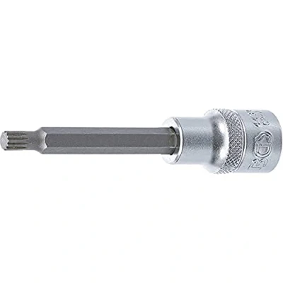 Image de BGS 4432 Douille à embouts longueur 100 mm 12,5 (1/2&quot;) denture multiple intérieure (pour XZN) M7