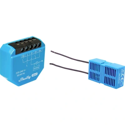 Image de Shelly 1L Gen3 Interrupteur connecté Wi Fi 2.4 G, 1 canal 200 W, Fil Neutre non requis, Bypass 1L/2L inclus, Éclairage connecté, Contrôle à distance app, Compatible Alexa, Google Home, SmartThings