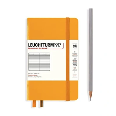 Image de LEUCHTTURM1917 365627 Carnet Pocket (A6), Couverture rigide, 187 pages numérotées, Rising Sun, ligné