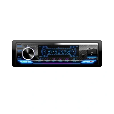 Image de Caliber Autoradio Bluetooth 1DIN, Tuner FM, 4x100W, USB/Micro SD, Charge 2.1A, Aux in, Mains Libres, Micro Externe, Sortie RCA, Profondeur 110mm, MP3/WMA/APE/FLAC