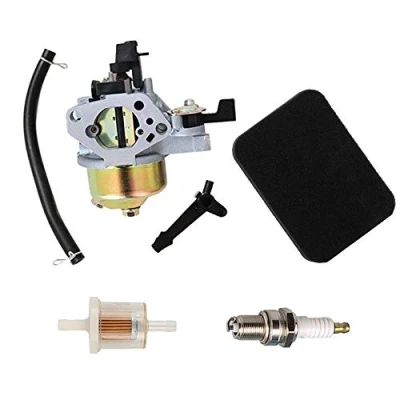 Image de OxoxO Replace carbure de carburateur Filtre à air Fuel with Spark Plug for Honda gx240 GX270 8HP 9hp Engine # 16100 ze2 w71