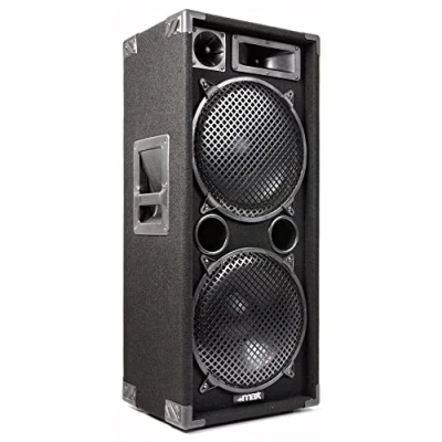 Image de Max MAX212 haut parleur 3 voies Noir Avec fil 1400 W Neuf