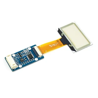 Image de 1.51inch Transparent OLED Display Module I2C SPI Embedded Driver SSD1309 Chip 128x64 Pixels Light Blue Color for Raspberry Pi/Arduino/STM32, Full Viewing Angle