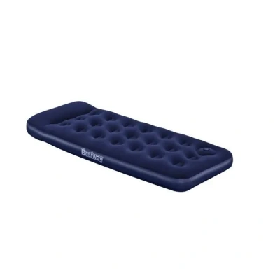 Image de Matelas gonflable camping Bestway 1 place 1,85 m x 76 cm 22 avec pompe à pied intégrée