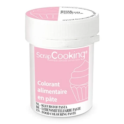 Image de ScrapCooking Colorant en Pâte Rose Bonbon 20 g Pour Pâtisserie 4253